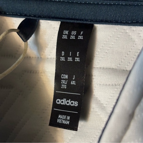 Adidas Men's DWR Quarter Zip Pullover Sz 2XL NWT - Picture 9 of 9